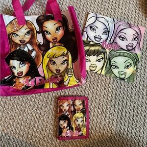 Lil Bratz Pink Tote and Wallet Set